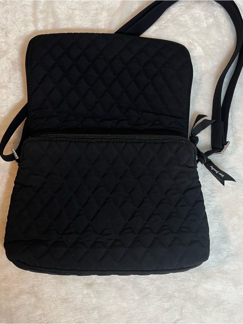 Vera Bradley Convertible Flap Crossbody Purse Bag Dog Show ***DIRTY**AS IS** - Picture 5 of 7